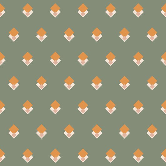 Boho Floral Towel Retro Sage Cozy Vibes Bad Handdoek