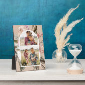  Boho Floral Twee Foto Plaque Fotoplaat (Zijkant)