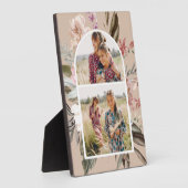  Boho Floral Twee Foto Plaque Fotoplaat (Zijkant)