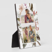  Boho Floral Twee Foto Plaque Fotoplaat (Zijkant)