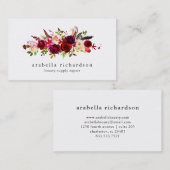 Boho Floral Visitekaartje (Voorkant / Achterkant)