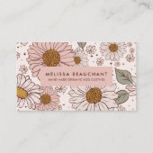 Boho Floral Visitekaartje (Voorkant)
