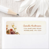 Boho Floral Vrijgezellenfeest Etiket (Insitu)