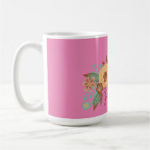 Boho Floral Vrouwen Koffiemok (Links)