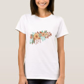 Boho Floral Vrouwen T-shirt (Voorkant)