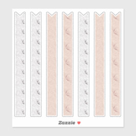 Boho Floral Washi Tape Planner Stickers