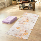 Boho Floral Watercolor  Yogamat