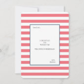 Boho Floral Waterverf Red Roses | bruidsmeisje Kaart (Achterkant)