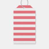 Boho Floral Waterverf Red Roses | Weddenschap Cadeaulabel (Achterkant)