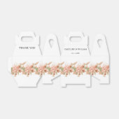 Boho Floral Wedding Bedankdoosjes (Uitgevouwen)