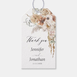 Boho Floral Wedding Favor Cadeaulabel