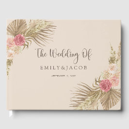Boho Floral Wedding Gastenboek