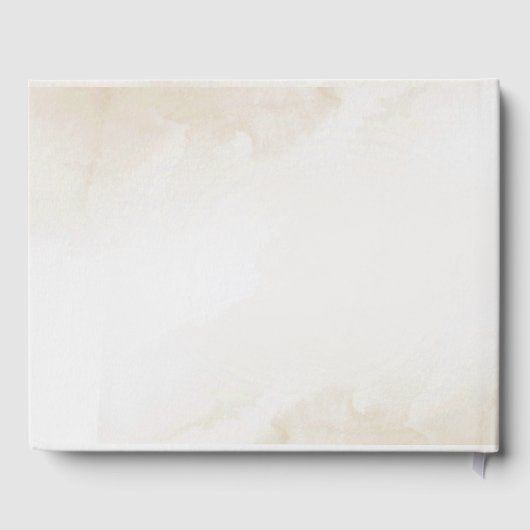 Boho Floral Wedding Guest Book Gastenboek (Achterkant)