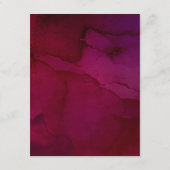 Boho Floral Wedding Guest Details Informatiekaartje (Achterkant)