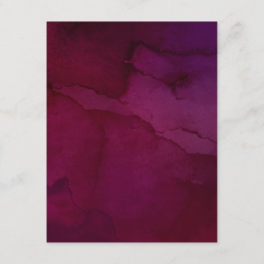 Boho Floral Wedding Guest Details Informatiekaartje (Achterkant)