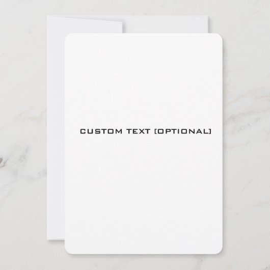 Boho Floral Wedding Invitation – Bewerkbare Sjablo Kaart (Achterkant)