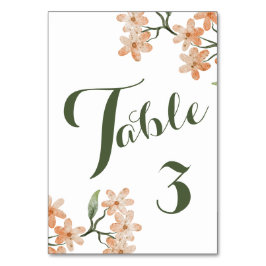 Boho Floral Wedding Kaart