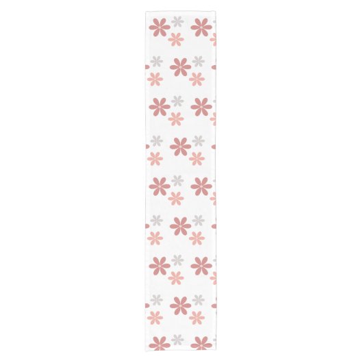 Boho Floral Wedding Korte Tafelloper (Voorkant)