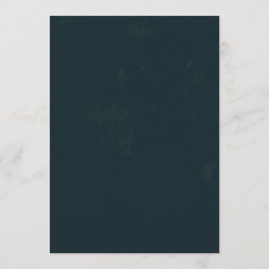 Boho Floral Wedding Menu (Achterkant)