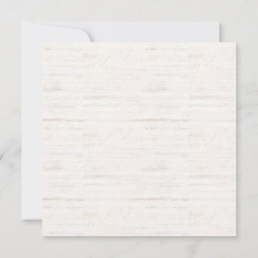 Boho Floral Wedding RSVP Flat Kaart (Achterkant)