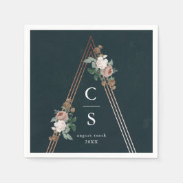 Boho Floral Wedding Servet