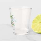 Boho Floral Wedding Shot Glas (Rechts)