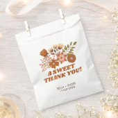  Boho Floral Wedding Treat Dank je wel Bedankzakje (Geknipt)