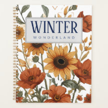 Boho Floral Weekly Planner | terracotta tonen