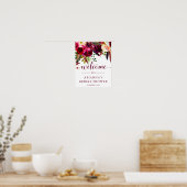 Boho Floral | Welkomstteken Vrijgezellenfeest Poster (Keuken)