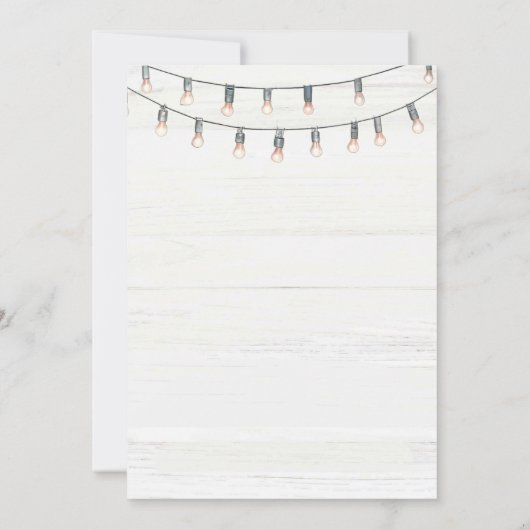 Boho Floral Westerne laarzen en bubbly Vrijgezelle Kaart (Achterkant)