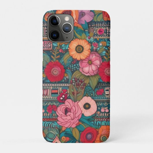 Boho Floral Whimsical Case-Mate iPhone Case (Achterkant)
