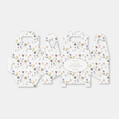 Boho Floral Wildflower | Bedankdoosjes (Uitgevouwen)
