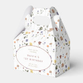 Boho Floral Wildflower | Bedankdoosjes (Voorkant Zijde)