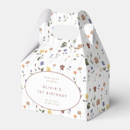 Boho Floral Wildflower | Bedankdoosjes