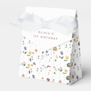 Boho Floral Wildflower   Bedankdoosjes