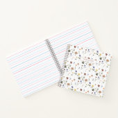 Boho Floral Wildflower | Gepersonaliseerd Notitieboek (Binnen)