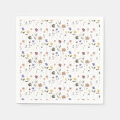 Boho Floral Wildflower | Servet (Voorkant)