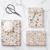 Boho Floral wrapping Paper