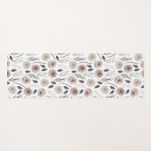 Boho Floral Yoga Mat (Achterkant (horizontaal))