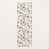 Boho Floral Yoga Mat (Achterkant)