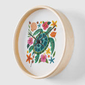 Boho Floral Zee Turtle (Hoek)