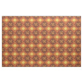 Boho florale gradiënt Oranje Stof (Yard (91,4 cm))