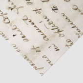 Boho FloralEphemera Design Series #2 Tissuepapier (Detail)