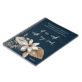 Boho Florals goed met mijn Soul Prayer Journal Notitieboek (Linkerzijde)