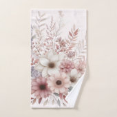 Boho Florals met een blos van roze Bad Handdoek (Handdoek)