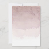 Boho Florial paarse wil je mijn bruidsmeisje zijn Kaart (Achterkant)