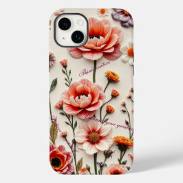 Boho Flower Aanpasbare offerte Case-Mate iPhone 14 Plus Hoesje