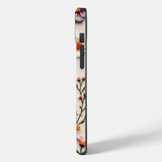 Boho Flower Aanpasbare offerte Case-Mate iPhone Case (Achterkant / Links)