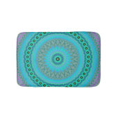 Boho flower badmat (Voorkant)