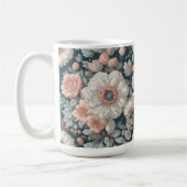 Boho Flower Design 15 oz Classic Mok (Links)